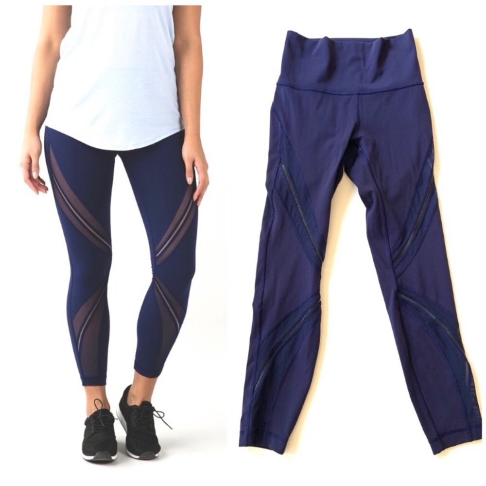 Lululemon Metta High Times Luxtreme 7/8 Sz 4